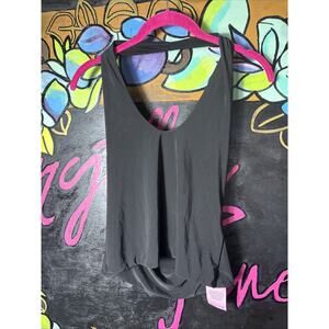 PrettyLittleThing Slinky Halter Top, Black, Size 8 US